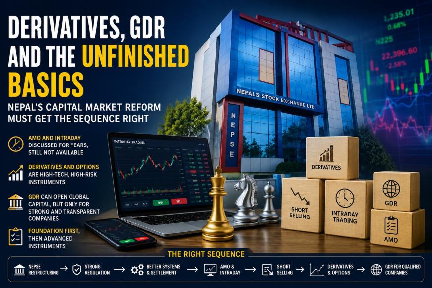 NEPSE Reform: Is Nepal Ready for Derivatives, GDR and Advanced Market Tools?